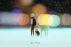 把这一年的不甘心都装进行禳，等着来年继续。
——温暖插画 《向前奔跑吧》