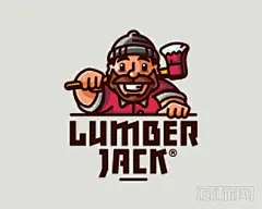 LumberJack斧头logo设计欣赏