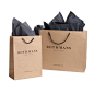 Package Design- Commercial- Custom Retail Packaging- Kraft Paper Shopping Bags for Rothmans: 