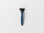 Wisely shaving set is a design interpretation of the word ‘wise’. Above all, the usability of the user is emphasized, and the grip of the existing razor is improved, and the upper surface of the razor is designed to be flat so that the razor blade can be 