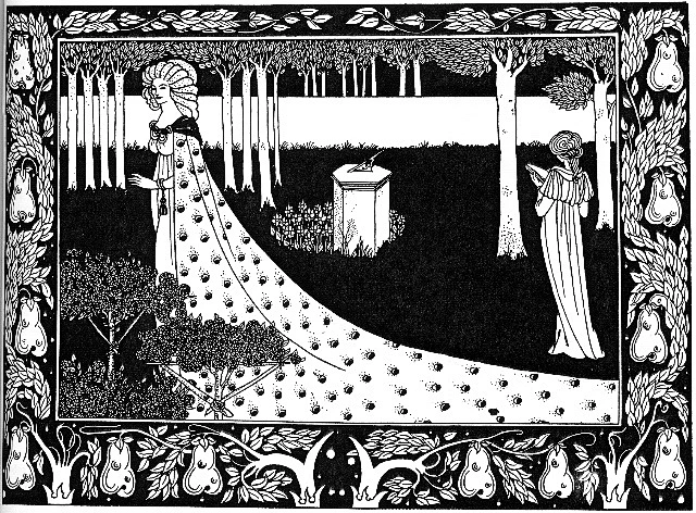 奥博利·比亚兹莱 （Aubrey Beardsley，1872-1898）的黑白世界（上）-全球画廊-搜狐博客-花瓣网
