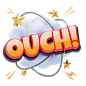 Ouch  3D Icon