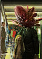 Justin Kaufman的绘画作品 以画中人物彰显自己个性