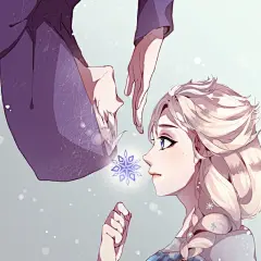 Jack x Elsa同人插画壁纸 第一辑