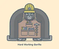 Fancy Animals : Fancy Animals is an ongoing illustration project picturing various animals in their natural habitat.
