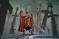 Guardian Of Valhalla Legion Commander , Igor Artyomenko : Legion Commander in Valkyrie look.
Loading screen and concept for cosmetic set for Dota 2.

Was made in collaboration with amazing Michael Dembitskyi (model):
https://www.artstation.com/robocg
And 