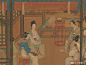 周文矩 五代南唐仙姬文会图卷3

绢本 卷 设色、青绿、描金 41.5×361.7厘米 

台北故宫博物院 ​​​