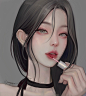 【个人收集】韩国画师hyunpeach_hb作品200P/