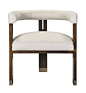 George Occasional Chair from the Hable for Hickory Chair™ collection by Hickory Chair Furniture Co.