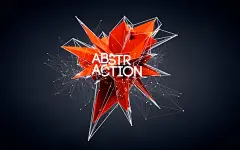 Abstraction process on Behance