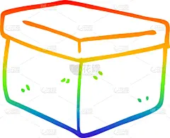彩虹,山,铅笔画,潦草,奇异的,艺术,图像,矢量,光谱色,绘制