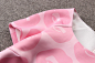 超舒服巴黎时装欧洲站春夏新款直筒圆领粉色嘴唇印花连衣裙-淘宝网