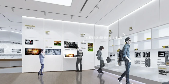 某机械精加工企业展厅展馆设计 | 作品分...