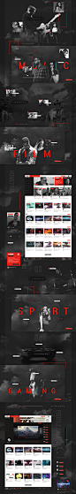 Youtube Redesign Concept - Gold Muse Award : This is my personal Youtube Redesign Concept. This design wins Gold Muse Award od Muse Creative Awards 2016.
