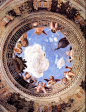 Andrea Mantegna - ceiling of the Palazzo Ducale, Mantua, 1473