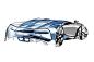 Bugatti Chiron Sketch