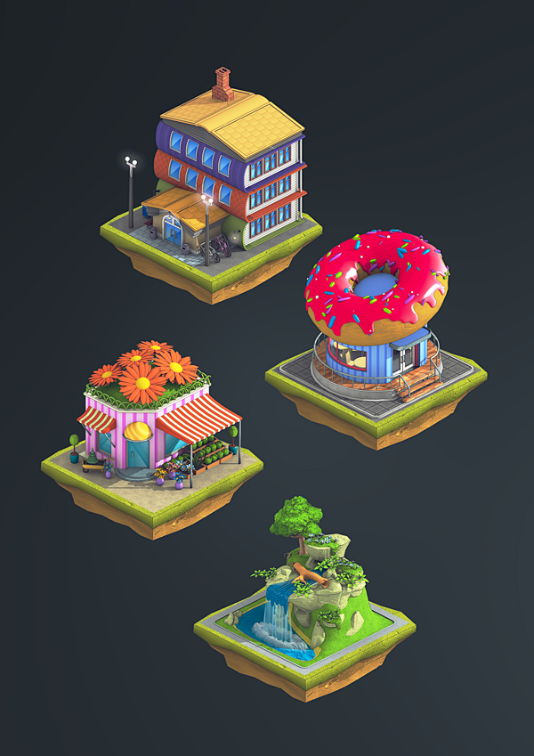 Isometric graphics: ...