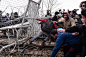 Stranded on the Macedonian Border : As migrants from across the Middle East and Africa continue to make the journey to western Europe by the thousands, the flow of refugees traveling the “Balkan corridor” is now being constricted.