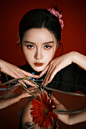 和中国美人最配的是红色_5_彦儿_来自小红书网页版