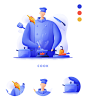 个人风格插画作品集-SAB系列-UI中国用户体验设计平台