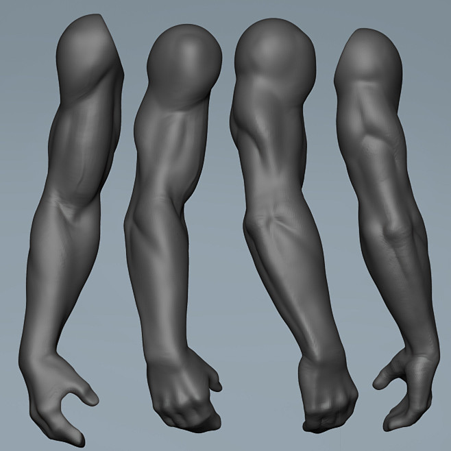 Male Arm sculpts