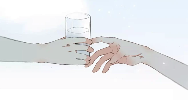 触漫素材–递水-花瓣网