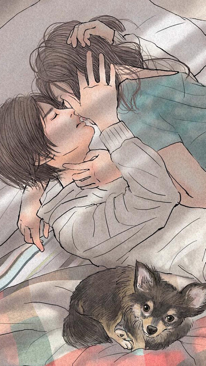 █▄深児从宁馨郁金香转采于2019-11-11 21:31:25亲密现代漫画情侣█