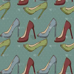 无缝模式与女鞋