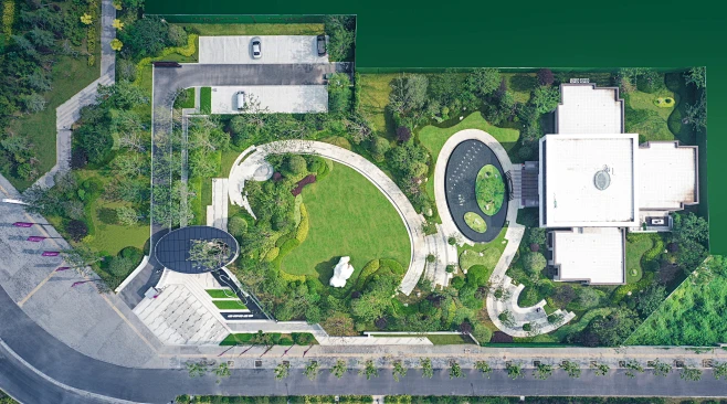 【开封晖达紫誉府示范区】效果图_设计图-金盘网kinpan-花瓣网