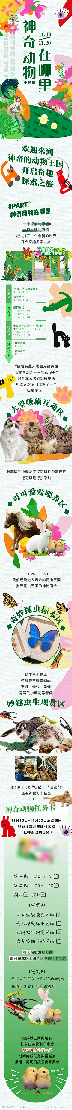 商业神奇动物在哪里主题展长图海报-源文件-志设网-zs9.com