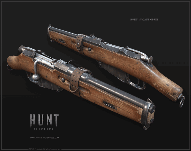 Hunt Showdown - Mosin Nagant & Mosin Nagant Obrez, Alexander Asmus ...