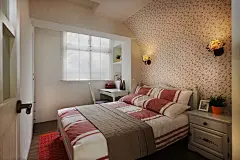 田园卧室壁纸装修效果图