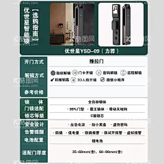 优世星智能锁  - 源文件下载【酷图网】优世星,智能锁,产品海报,产品介绍,智能产品,产品展示