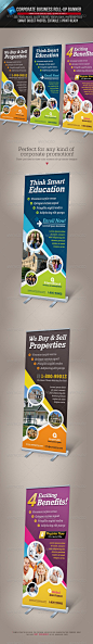 Corporate Business Roll-up Banner - GraphicRiver Item for Sale