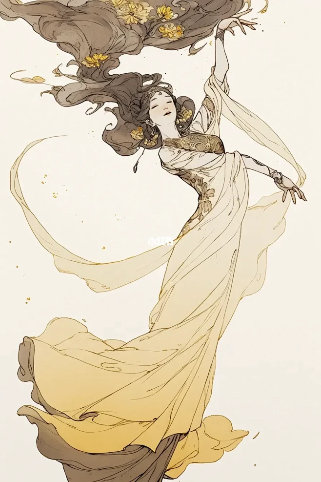 绘梦敦煌|12星座专属敦煌飞天女神形象