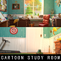 cartoon study room scene 3D model https://static.turbosquid.com/Preview/2020/11/28__23_25_00/FM_TS.pngB491B376-8029-4B41-9FE5-EF170D49CE95Default.jpg
