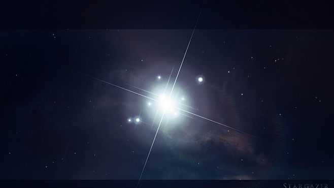 璀璨星空_百度图片