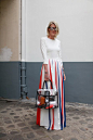 Paris Couture Week street style.: 