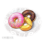 甜甜圈食物图.png
