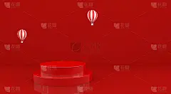 3D场景背景素材创意产品展示