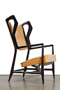 GIO PONTI, 1951 Triennale armchair, produced by Isa Bergamo, Italy