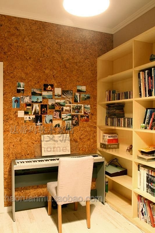 在家里铺一面软木照片墙 留下您色彩缤纷的...