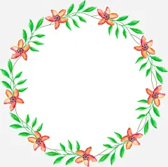 绿色春季水彩草环高清素材 春天 春季 春日 绿化 自然 花圈 花环 草环 鲜花 免抠png 设计图片 免费下载