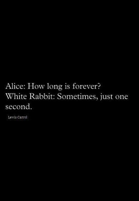 Alice:永恒是多长时间？
White...