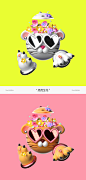 cartoon artwork c4d octane cinema4d 3D