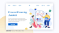 Character design flat ILLUSTRATION  landingpage system UI