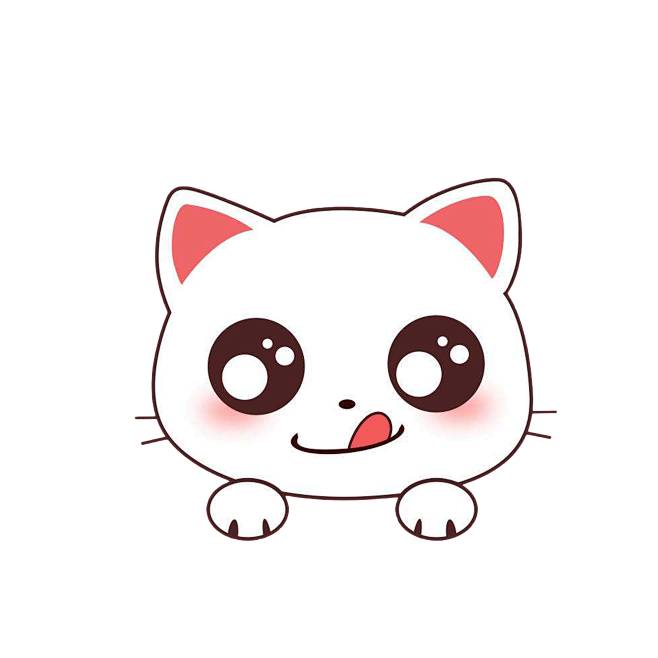 卡通手绘猫