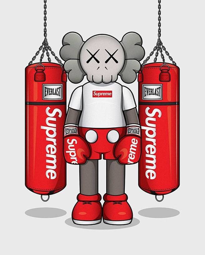 Kaws x Supreme