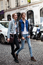 Carolines Mode | StockholmStreetStyle #Street Style# #Modle off duty#