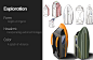 backpack hiking sled